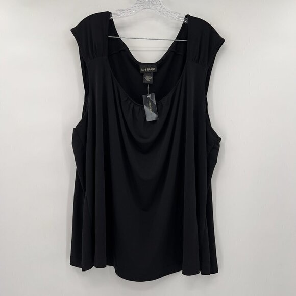 Lane Bryant lb Maternity Black Top NWT - Picture 1 of 5